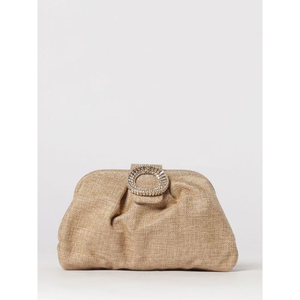 Twenty Fourhaitch Clutch Woman Gold